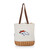 Denver Broncos Pico Willow and Canvas Lunch Basket, (Natural Canvas)