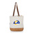 Los Angeles Rams Pico Willow and Canvas Lunch Basket, (Natural Canvas)