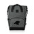 Carolina Panthers On The Go Roll-Top Backpack Cooler, (Heathered Gray)