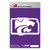 Kansas State Wildcats State Shape Decal "Wildcat" Logo / Shape of Kansas
