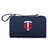 Minnesota Twins Blanket Tote Outdoor Picnic Blanket (Navy Blue with Black Flap)