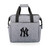 New York Yankees On The Go Lunch Bag Cooler (Heathered Gray)