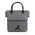 Atlanta Braves Urban Lunch Bag Cooler (Gray with Black Accents)