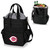 Cincinnati Reds Activo Cooler Tote Bag (Black with Gray Accents)