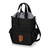 San Francisco Giants Activo Cooler Tote Bag (Black with Gray Accents)