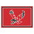 Eastern Washington University 5x8 Rug 59.5"x88"