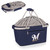 Milwaukee Brewers Metro Basket Collapsible Cooler Tote (Navy Blue)