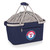 Texas Rangers Metro Basket Collapsible Cooler Tote (Navy Blue)