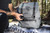 Cleveland Guardians On The Go Traverse Backpack Cooler (Heathered Gray)