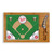 Minnesota Twins Baseball Diamond Icon Glass Top Cutting Board & Knife Set (Parawood & Bamboo)