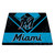 Miami Marlins Impresa Picnic Blanket (Black & White)