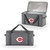 Cincinnati Reds 64 Can Collapsible Cooler (Heathered Gray)