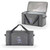 Colorado Rockies 64 Can Collapsible Cooler (Heathered Gray)