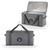 Milwaukee Brewers 64 Can Collapsible Cooler (Heathered Gray)