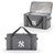 New York Yankees 64 Can Collapsible Cooler (Heathered Gray)