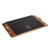 Minnesota Twins Covina Acacia and Slate Serving Tray (Acacia Wood & Slate Black with Gold Accents)