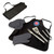 Chicago Cubs BBQ Apron Tote Pro Grill Set (Black with Gray Accents)