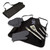 Colorado Rockies BBQ Apron Tote Pro Grill Set (Black with Gray Accents)