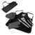 Milwaukee Brewers BBQ Apron Tote Pro Grill Set (Black with Gray Accents)