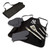 New York Yankees BBQ Apron Tote Pro Grill Set (Black with Gray Accents)