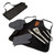 San Francisco Giants BBQ Apron Tote Pro Grill Set (Black with Gray Accents)