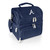 Atlanta Braves Pranzo Lunch Bag Cooler with Utensils (Navy Blue)