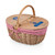 Philadelphia Phillies Country Picnic Basket (Red & White Gingham Pattern)