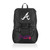 Atlanta Braves Tarana Backpack Cooler (Carbon Black)