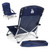 Los Angeles Dodgers Tranquility Beach Chair with Carry Bag (Navy Blue)