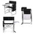 Miami Marlins Sports Chair (Black)