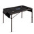 Tampa Bay Rays Travel Table Portable Folding Table (Black)