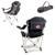 Cincinnati Reds Reclining Camp Chair (Black with Gray Accents)