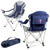 Minnesota Twins Reclining Camp Chair (Navy Blue with Gray Accents)