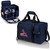 St. Louis Cardinals Malibu Picnic Basket Cooler (Navy Blue with Black Accents)