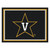 Vanderbilt University 8x10 Rug 87"x117"