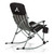 Atlanta Braves Outdoor Rocking Camp Chair (Black)