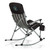 Milwaukee Brewers Outdoor Rocking Camp Chair (Black)