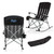 Tampa Bay Rays Outdoor Rocking Camp Chair (Black)