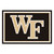 Wake Forest University 5x8 Rug 59.5"x88"
