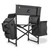 Miami Marlins Fusion Camping Chair (Dark Gray with Black Accents)