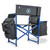 Seattle Mariners Fusion Camping Chair (Dark Gray with Blue Accents)