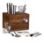 Cleveland Guardians Madison Acacia Tabletop Bar Set (Acacia Wood)