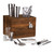 Los Angeles Dodgers Madison Acacia Tabletop Bar Set (Acacia Wood)