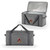 Arizona Coyotes 64 Can Collapsible Cooler, (Heathered Gray)