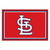 MLB - St. Louis Cardinals 5x8 Rug 59.5"x88"