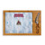 Arizona Coyotes Hockey Rink Icon Glass Top Cutting Board & Knife Set, (Parawood & Bamboo)