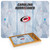 Carolina Hurricanes Hockey Rink Icon Glass Top Cutting Board & Knife Set, (Parawood & Bamboo)