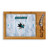 San Jose Sharks Hockey Rink Icon Glass Top Cutting Board & Knife Set, (Parawood & Bamboo)