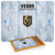 Vegas Golden Knights Hockey Rink Icon Glass Top Cutting Board & Knife Set, (Parawood & Bamboo)