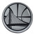NBA - Golden State Warriors Chrome Emblem 2.7"x3.2"